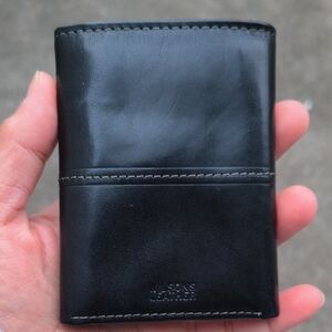 WILSON Leather Genuine Leather Tri Fold Wallet